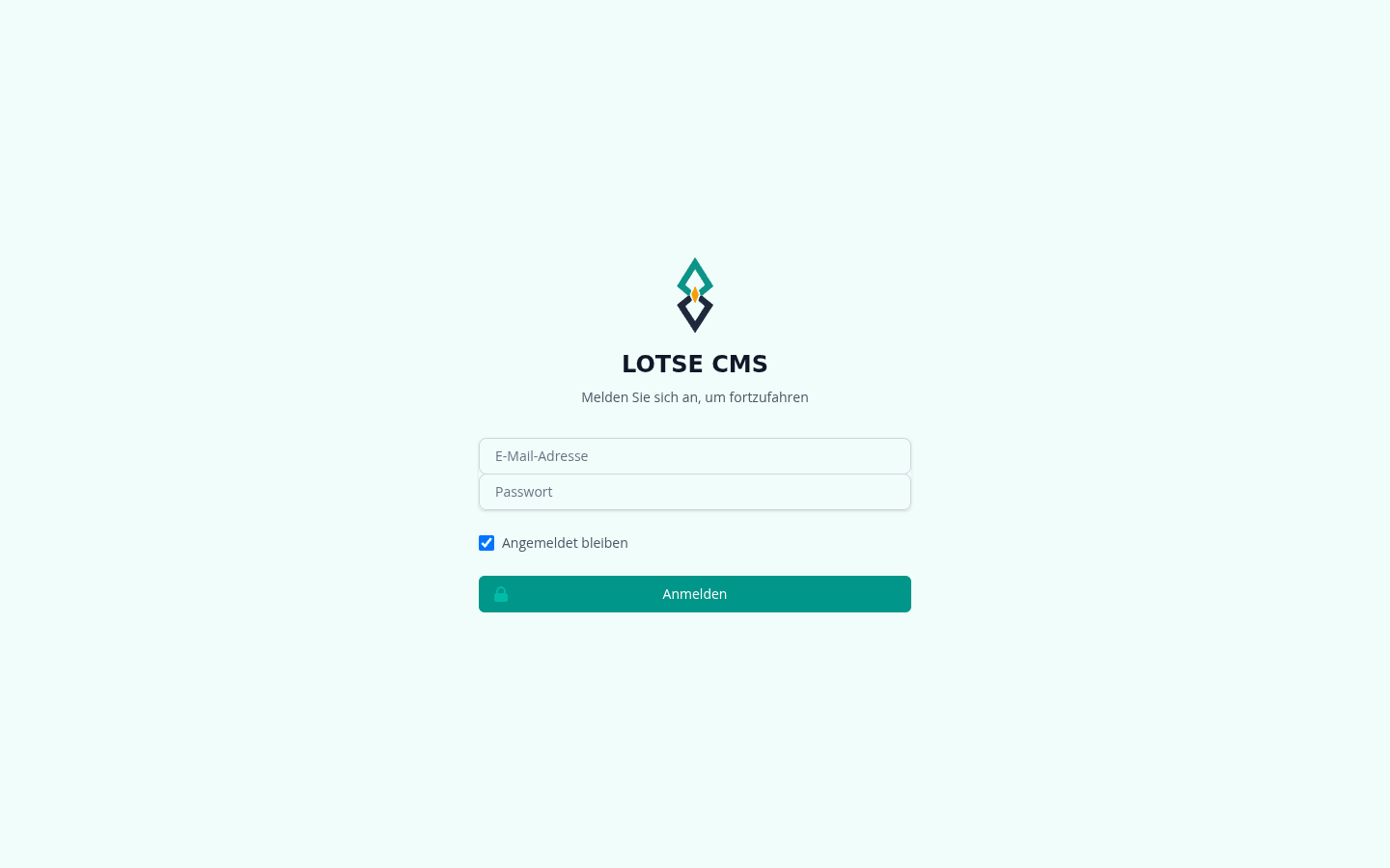 Login-Formular
